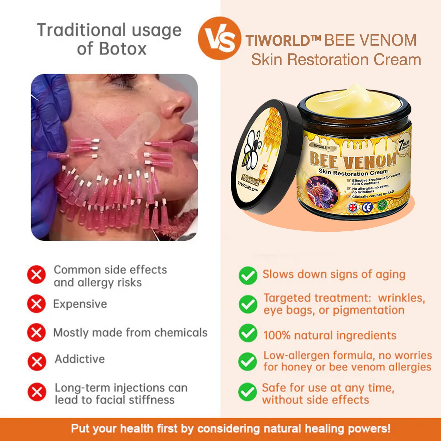 ✨✨Tiworld™ Bee venom Comprehensive Cream — 🔥Limited Time 80% OFF🔥